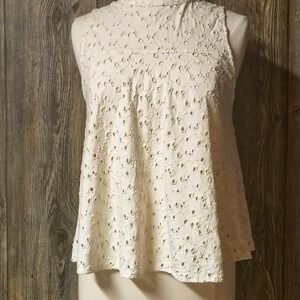 Free People Open Back Cupcake Top Women's Large